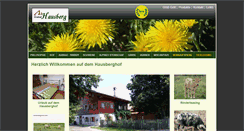Desktop Screenshot of biohof-hausberg.de